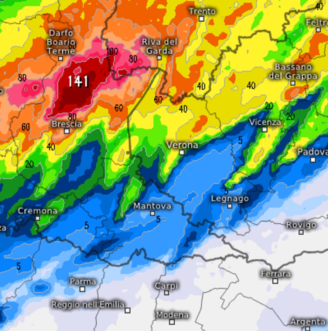 Pioggia Giro d’Italia 22 maggio