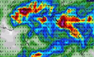 Precipitazioni settimana
