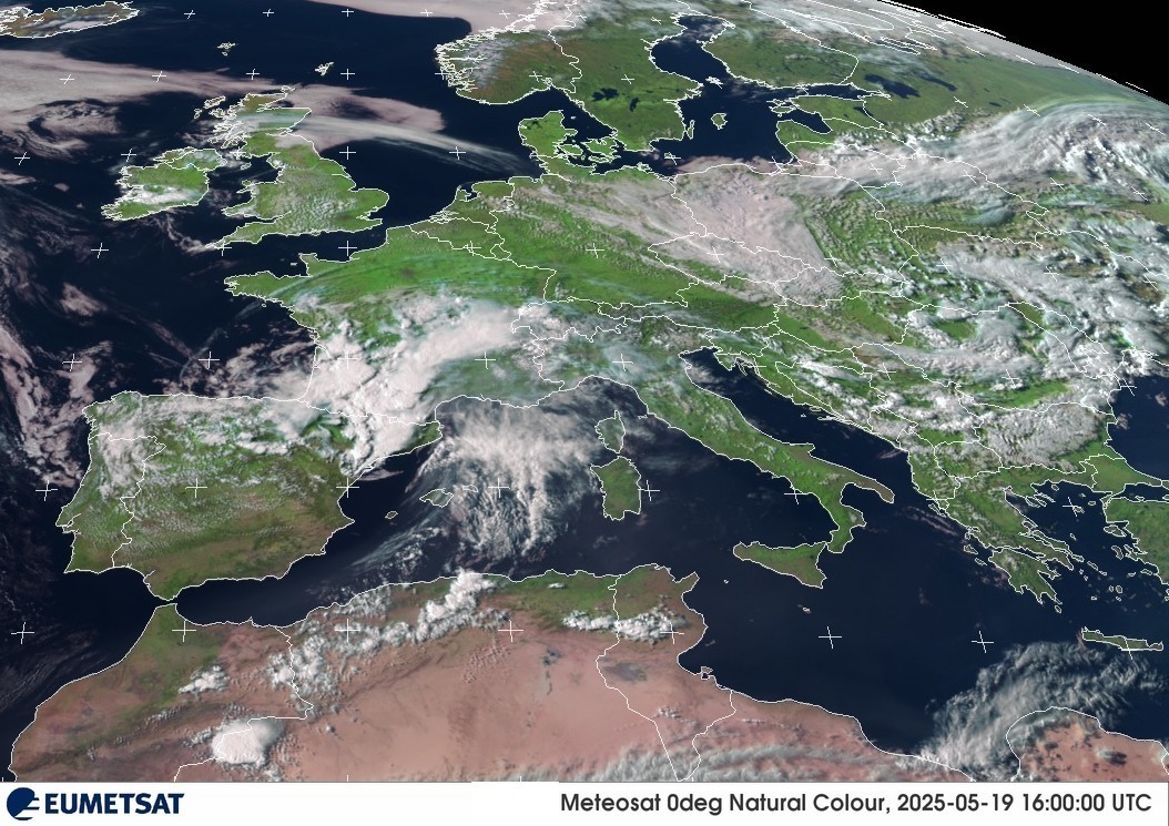 Satellite Europa 19 maggio 