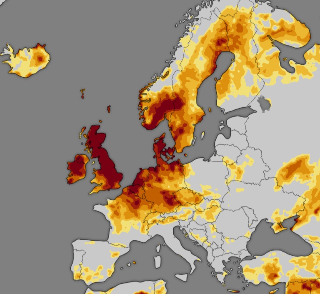 Siccità Europa 17 maggio