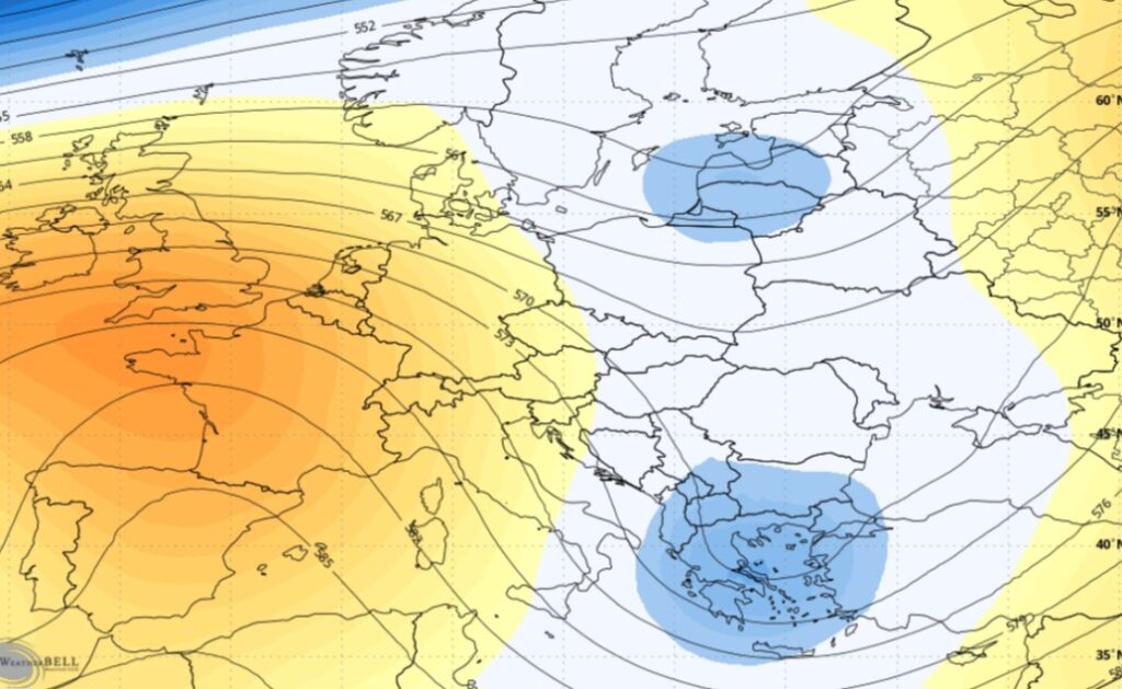 Situazione meteo 4 giugno
