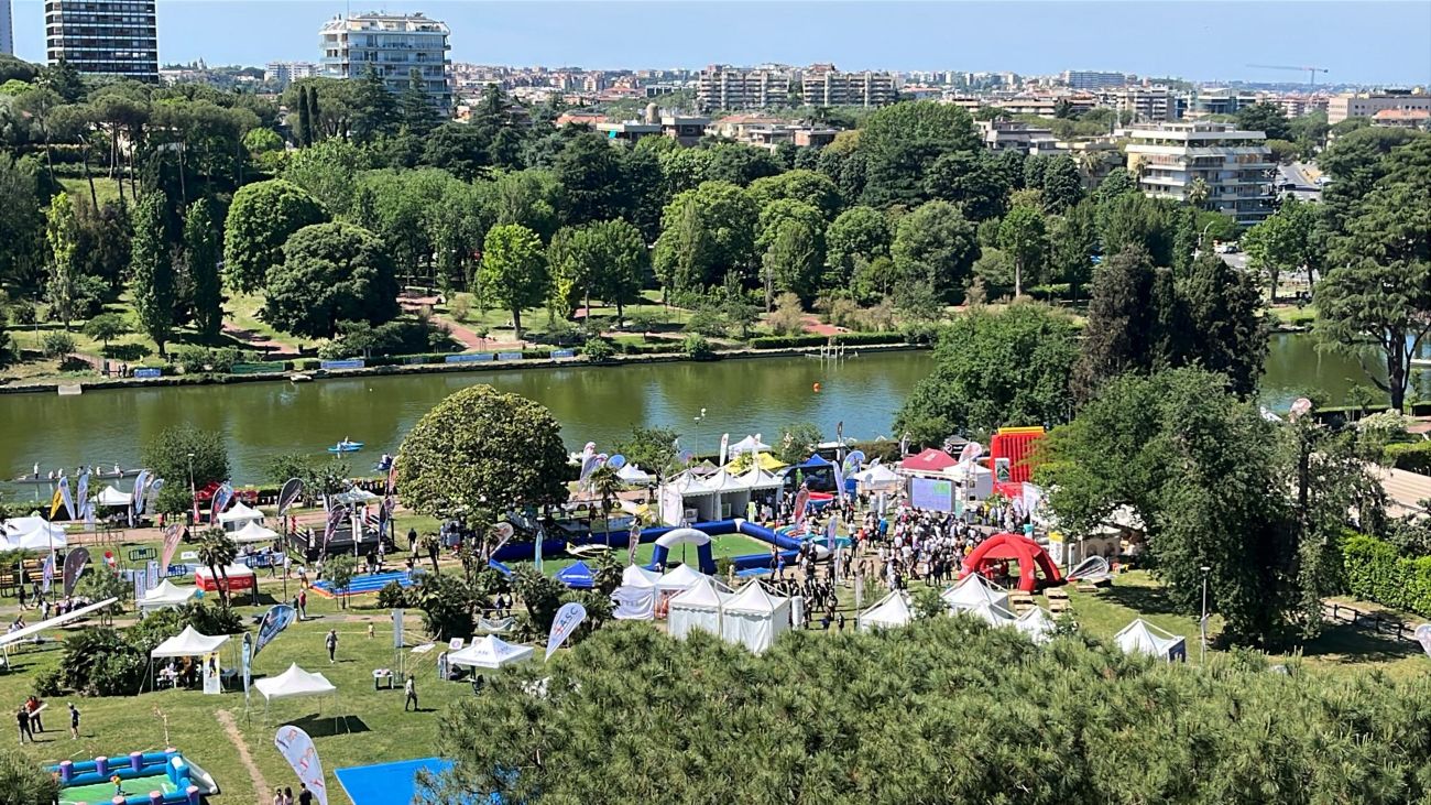 Sport in Famiglia: oltre 27.000 presenze per la 10ª edizione da record al Parco del Lago dell’EUR | FOTO