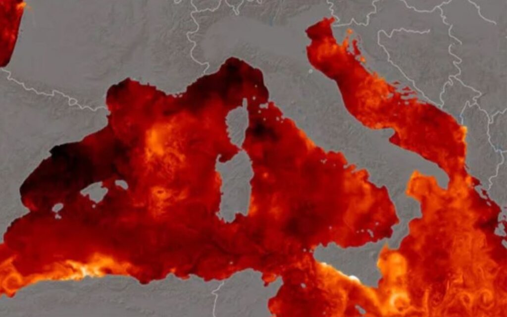 Surriscaldamento Mediterraneo