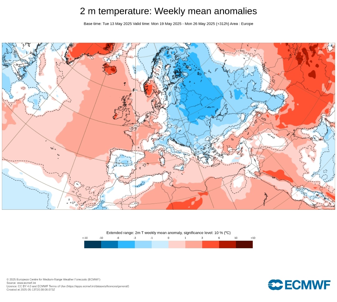 Temperature 19-26 maggio
