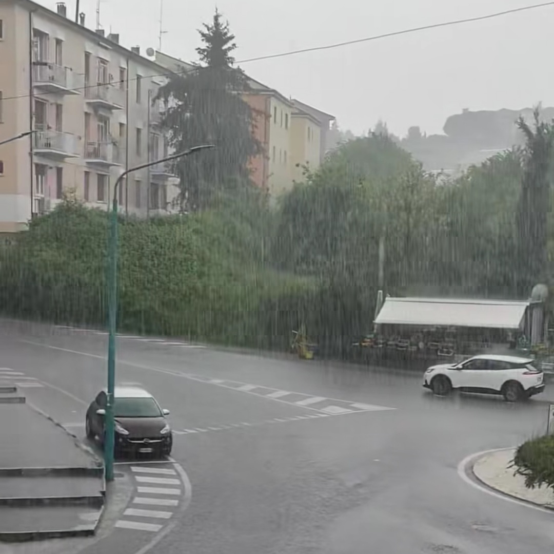 Temporale e pioggia a Campobasso