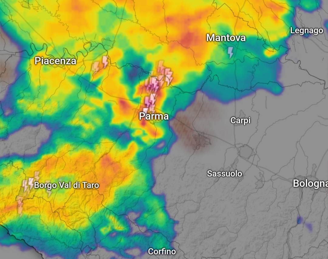 Temporali Emilia Romagna 27 maggio