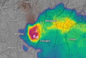 Temporali nord Italia 26 maggio
