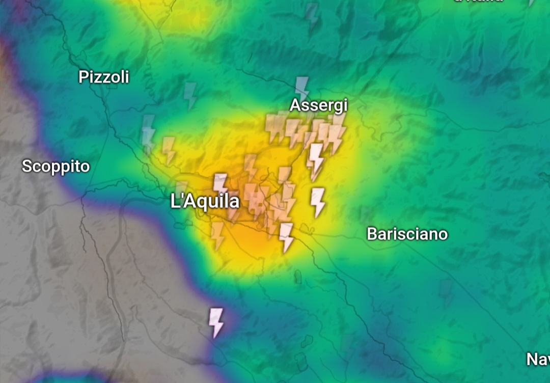 Temporali Abruzzo L'Aquila 27 maggio
