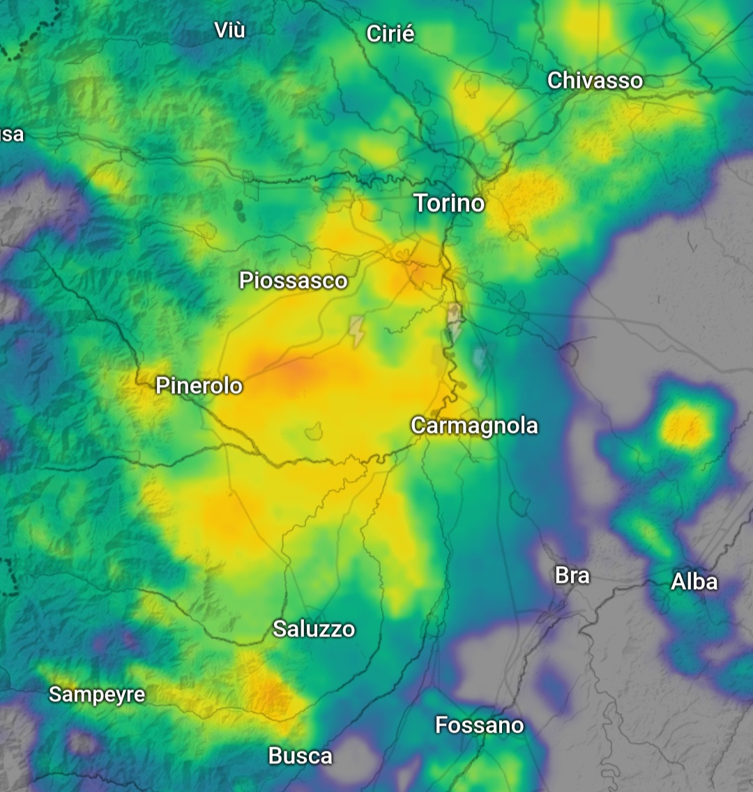 Temporali Pinerolo Piemonte