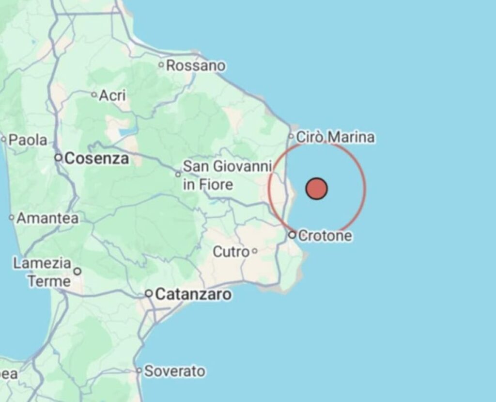 Terremoto Calabria