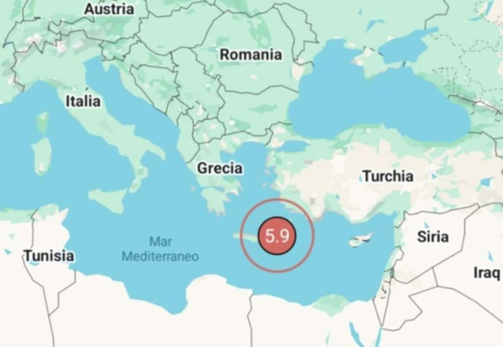 Terremoto Grecia