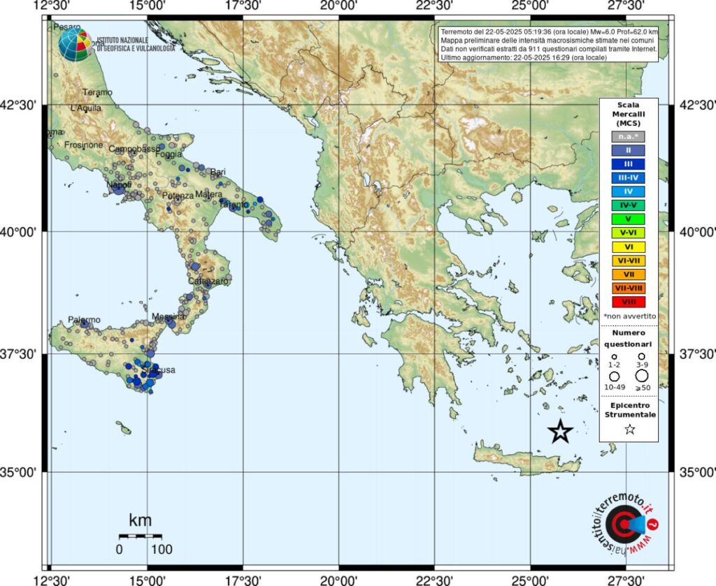 Terremoto Grecia