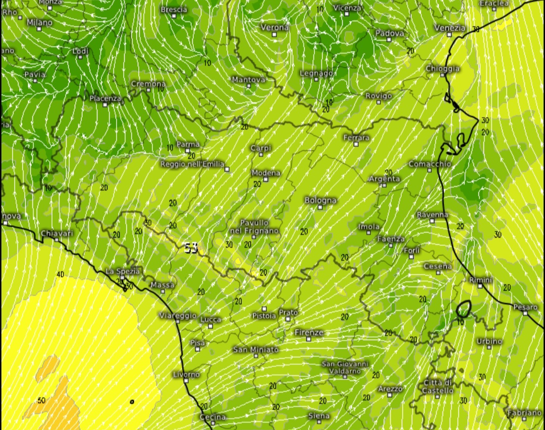 Vento 22 maggio Giro d’Italia 