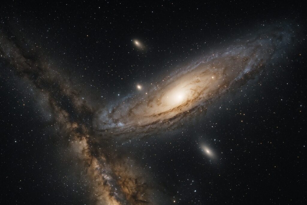 Via Lattea Andromeda