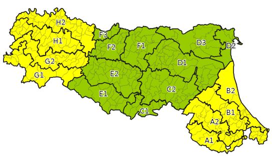 allerta meteo emilia romagna