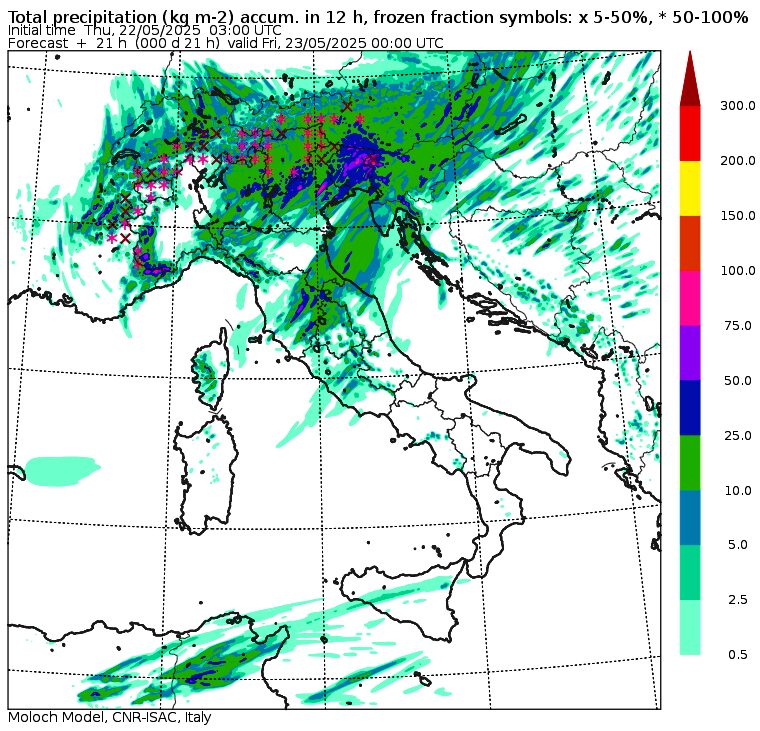 allerta meteo giovedì 22 maggio pomeriggio