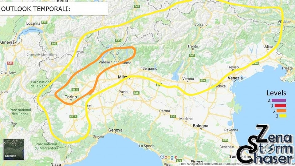 allerta meteo oggi 4 maggio