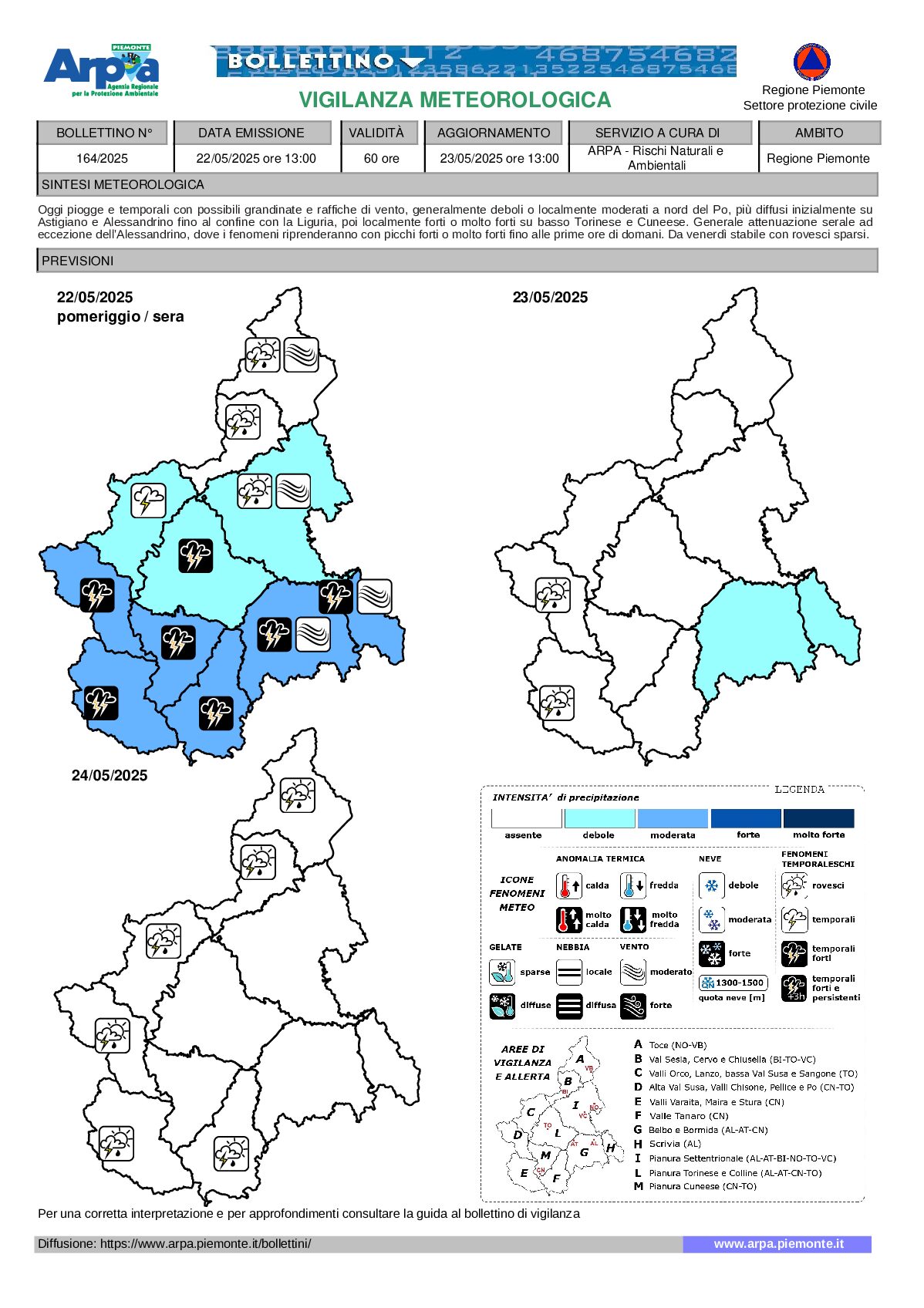allerta meteo piemonte