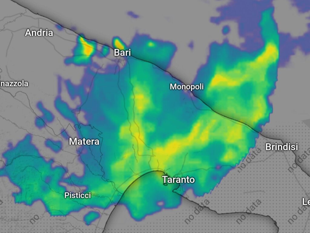Allerta meteo Puglia 29 maggio