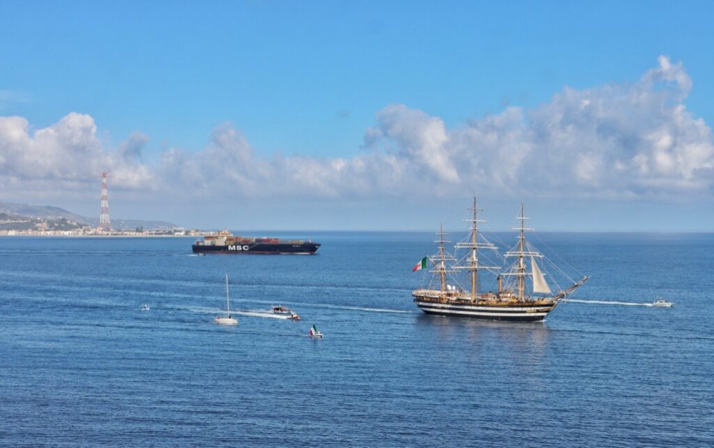 amerigo vespucci stretto di messina