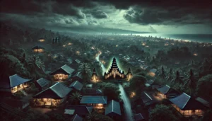 blackout bali indonesia