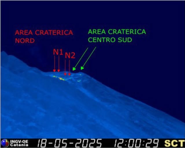 Stromboli, ordinaria attività esplosiva: gli scenari attesi nel bollettino INGV