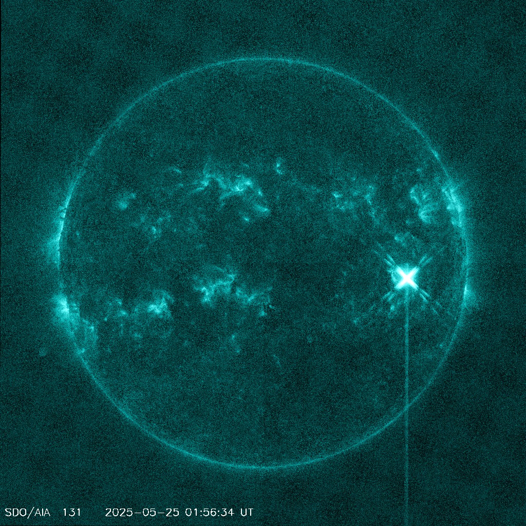 brillamento solare classe x blackout radio
