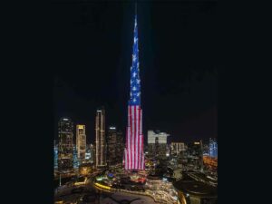 burj khalifa bandiera usa