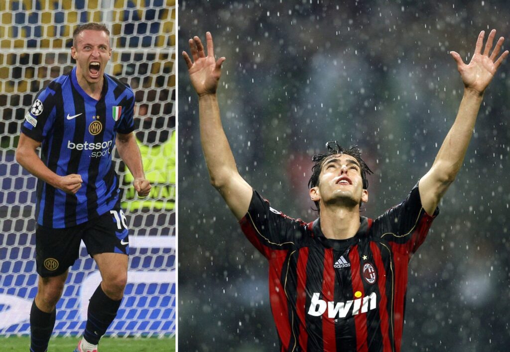 frattesi kakà pioggia milano inter milan
