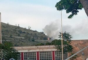 incendio monte pellegrino palermo