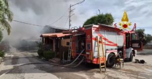 incendio napoli