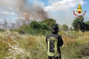 incendio vaccarizzo sicilia