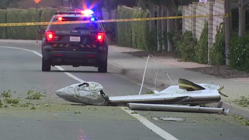 incidente aereo san diego california