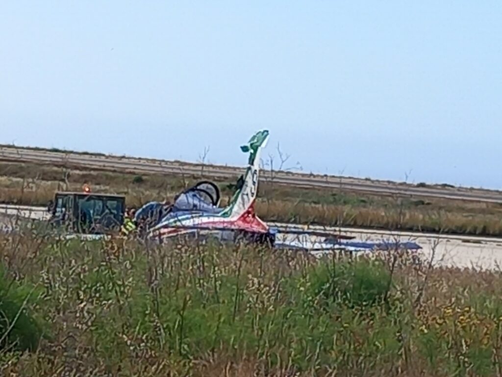 incidente frecce tricolori pantelleria