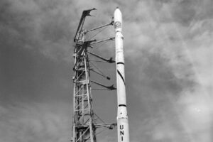 lancio iris satellite