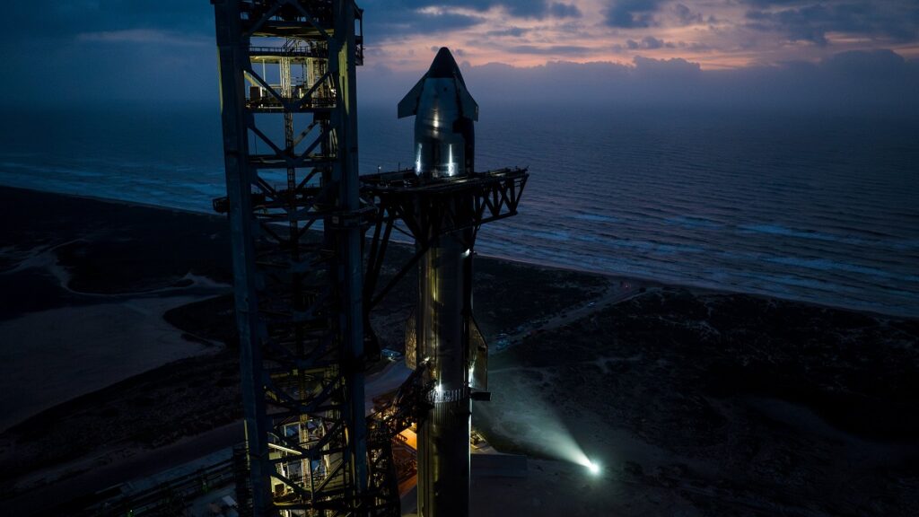 lancio volo 9 starship spacex