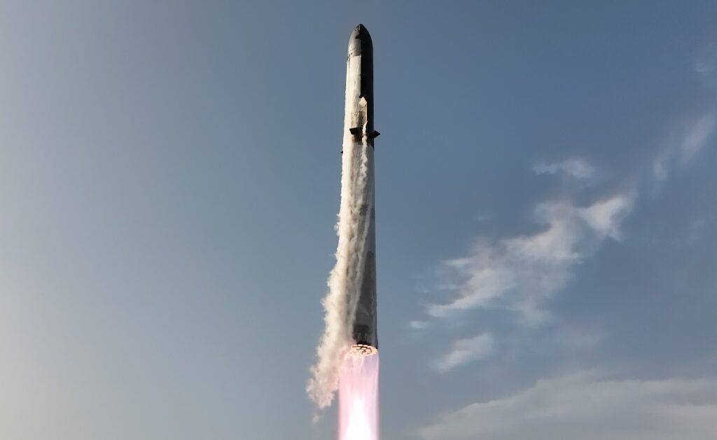 lancio volo 9 starship spacex oggi