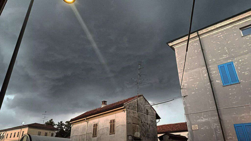 maltempo Asigliano vercellese piemonte