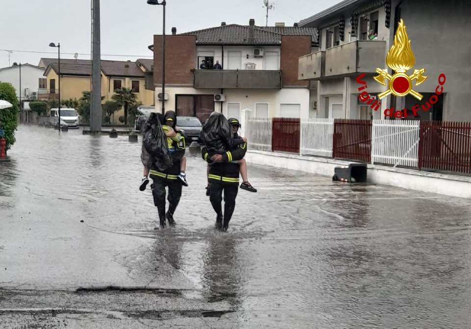 maltempo Cavarzere veneto