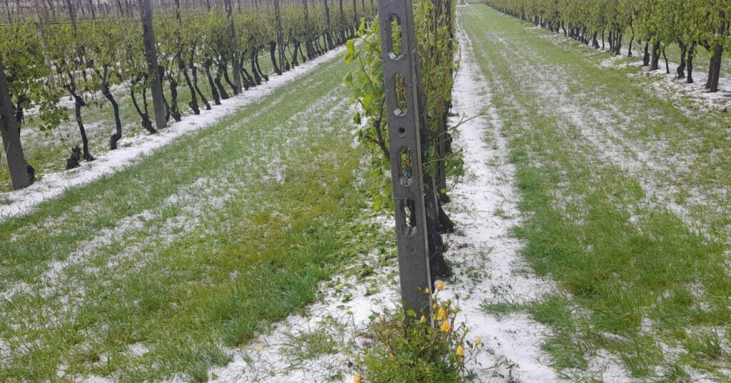 maltempo grandine pinerolo piemonte