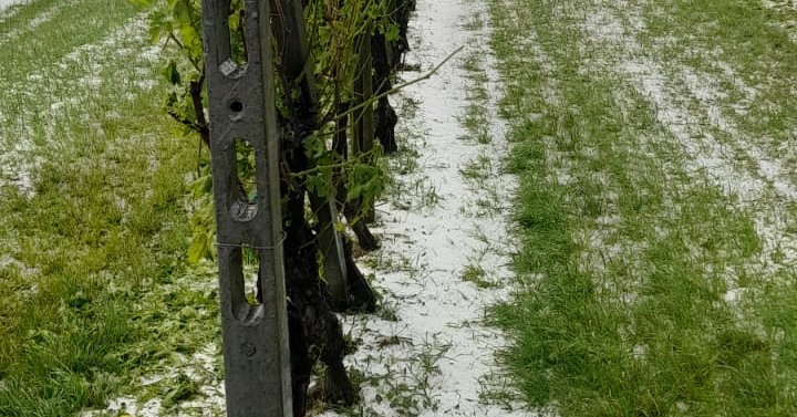 maltempo grandine pinerolo piemonte