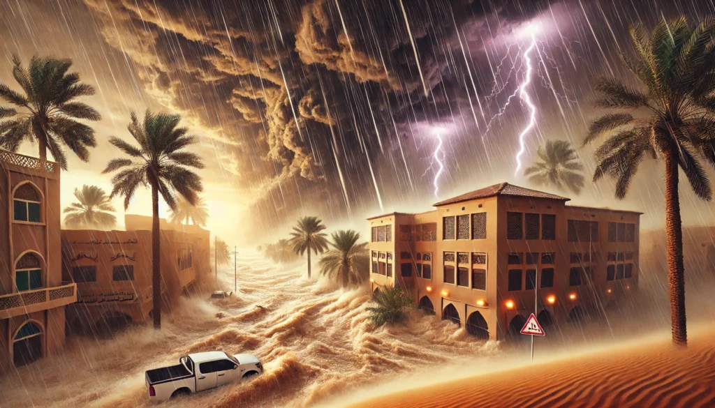 maltempo inondazioni arabia saudita