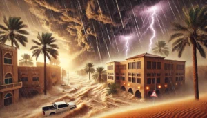 maltempo inondazioni arabia saudita