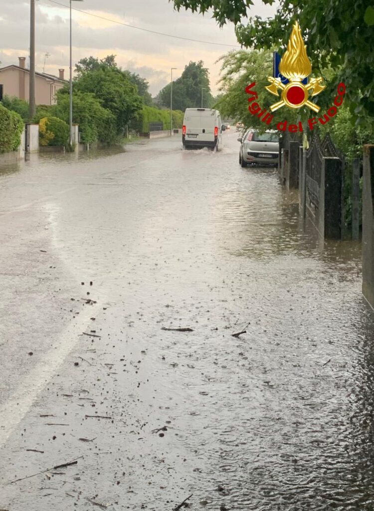maltempo san giorgio delle pertiche veneto