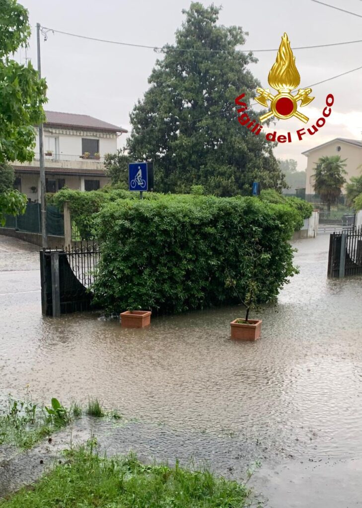 maltempo san giorgio delle pertiche veneto