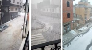 maltempo spagna valencia grandine