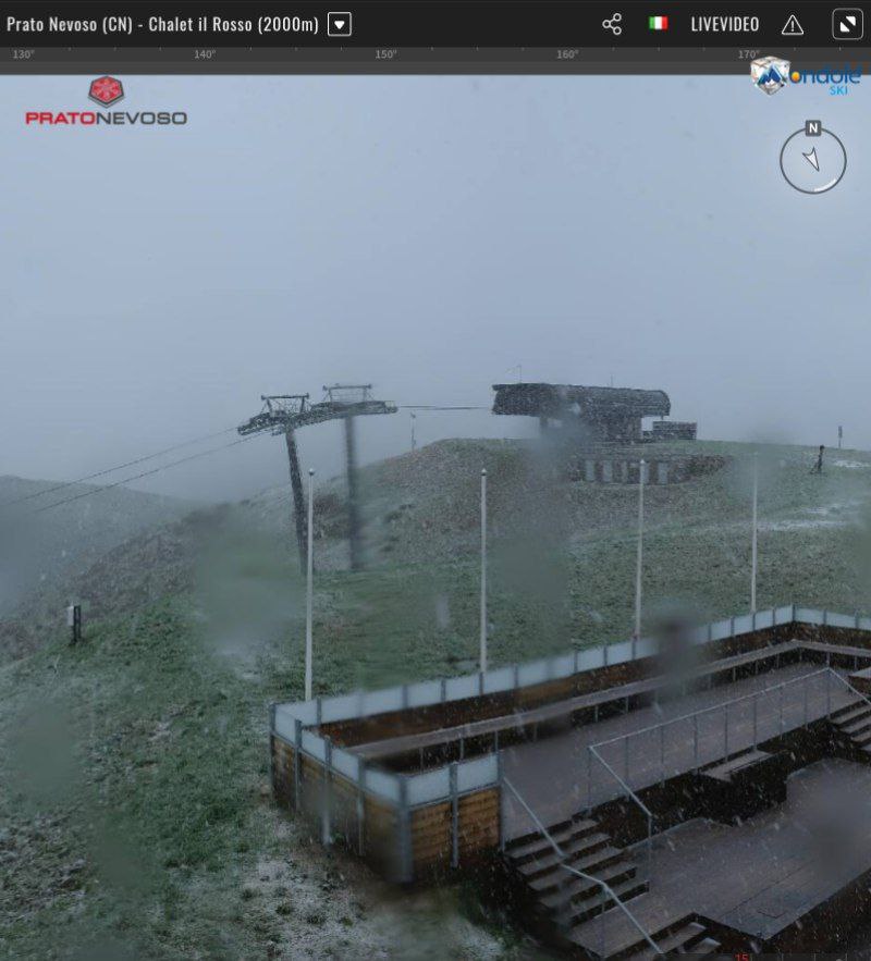 neve prato nevoso piemonte