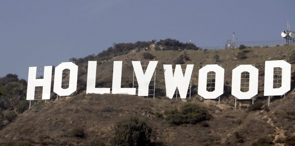 scritta hollywood los angeles