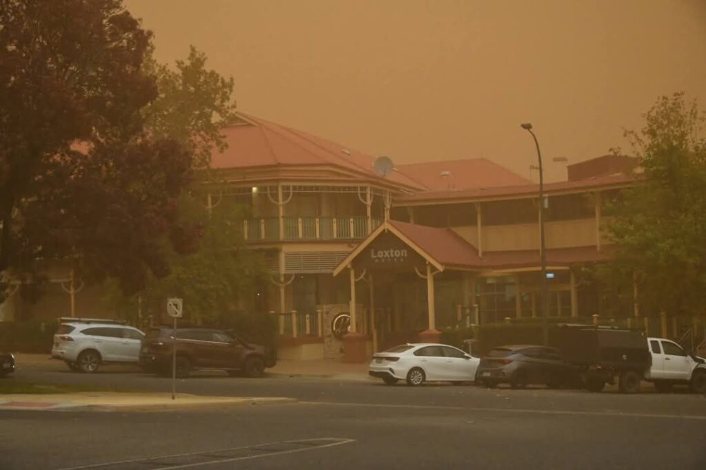 tempesta polvere australia