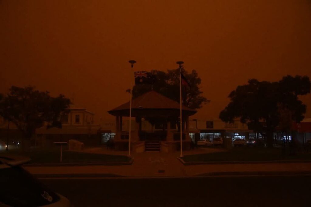 tempesta polvere australia